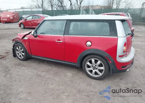 2008 Mini Cooper S Clubman from USA, damaged, VIN WMWMM33588TP71277